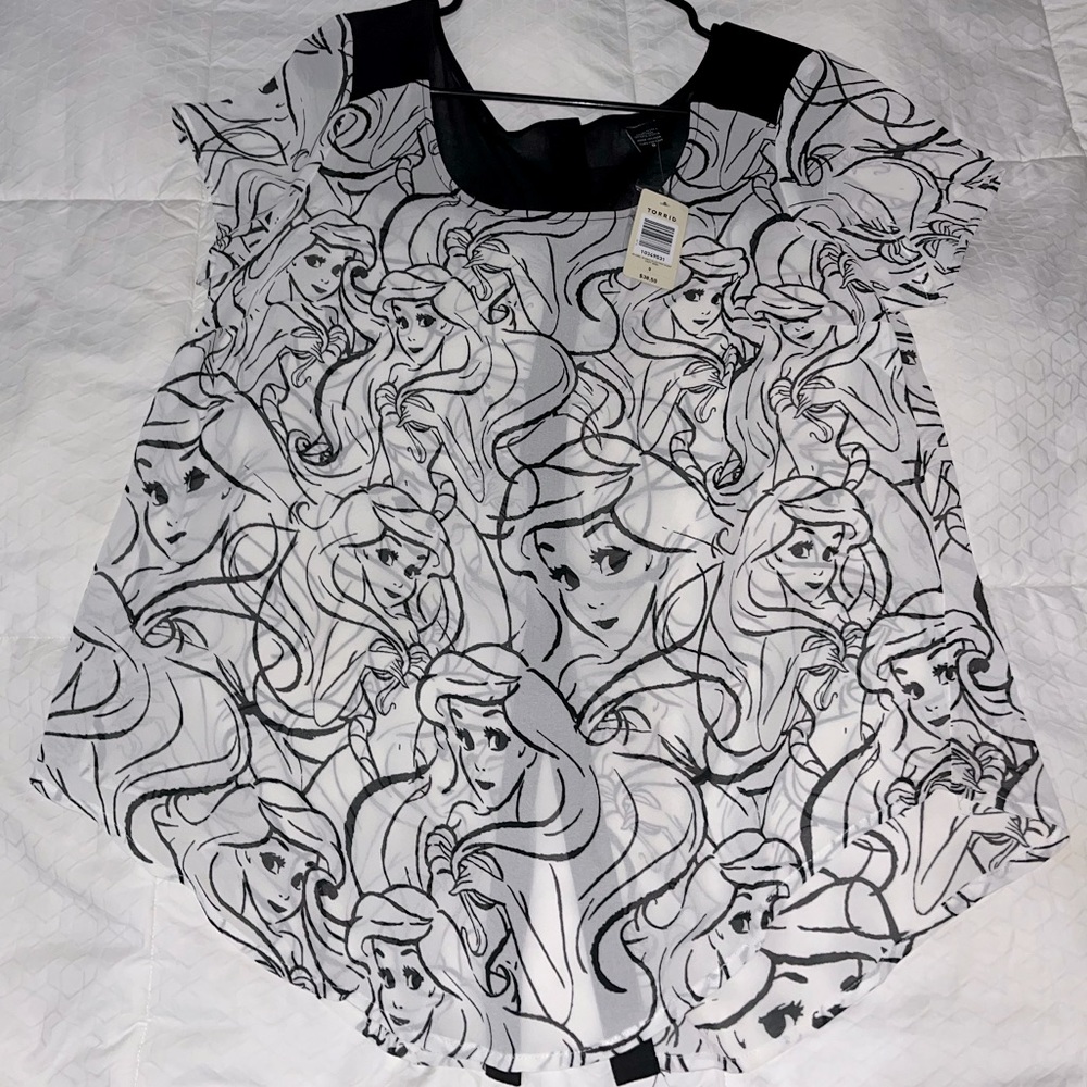 Little Mermaid Blouse From Torrid in Size 0